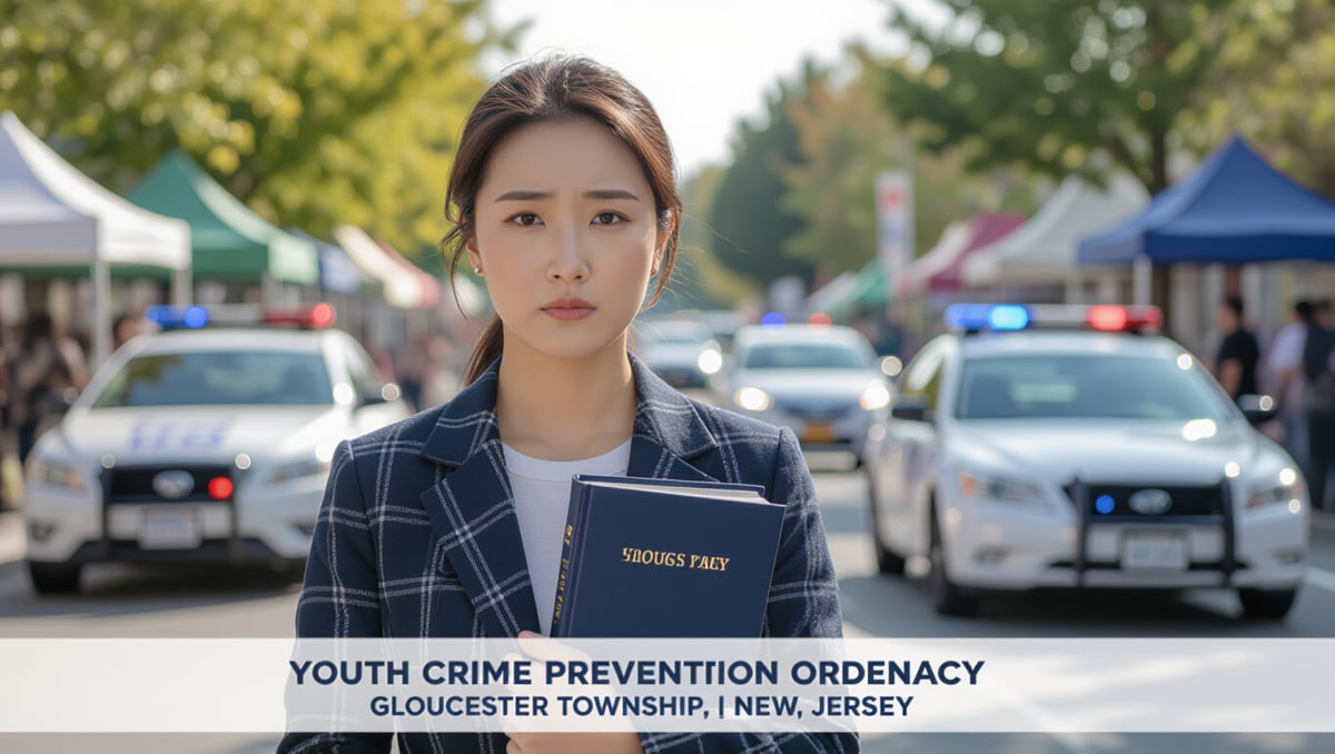 미국 미성년 범죄, 부모도 징역형? 책임 강화 조례 분석 3 📋 뉴저지 글로스터 타운십 조례, 왜 생겼을까요?