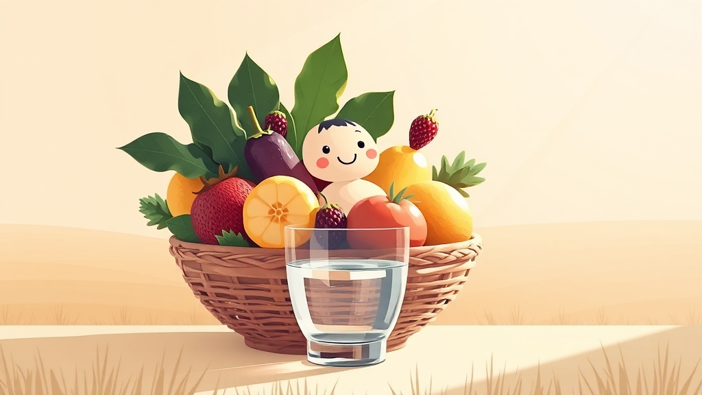 생리 전후 변비 탈출법 6 변비 완화 식습관 가이드 (illustration 스타일)