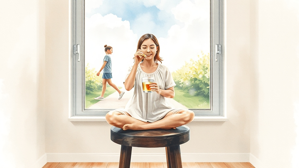 생리 전후 변비 탈출법 7 변비 해소 생활 습관 (watercolor 스타일)