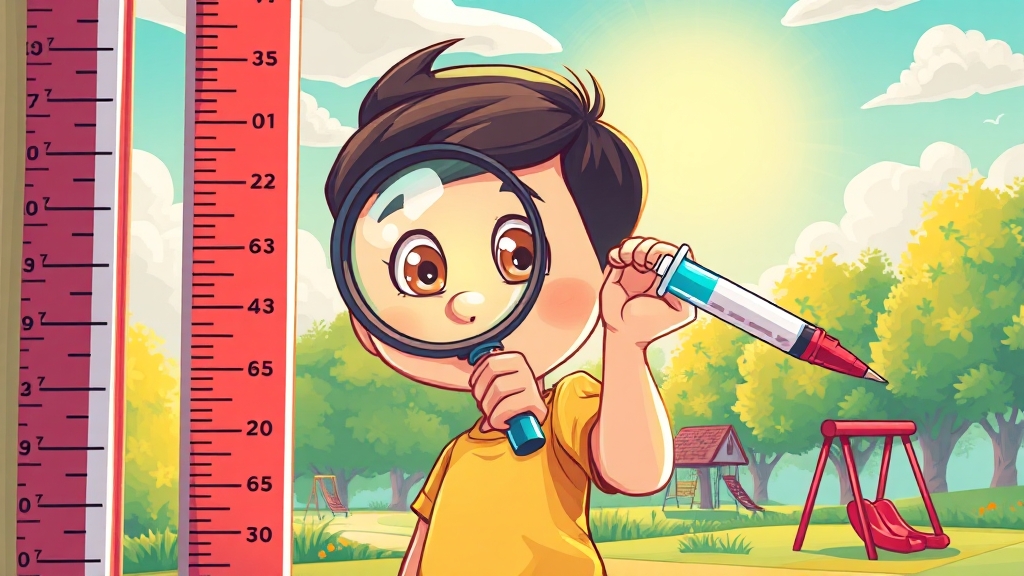 청소년 키 성장, 골든타임 공략법 9 성장 클리닉, 언제 필요할까요? (cartoon 스타일)