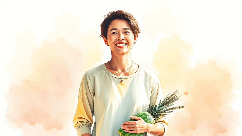 당뇨병 위험 신호: 미리 알고 대비하기 10 건강한 삶, 당뇨병 예방부터 (watercolor 스타일)