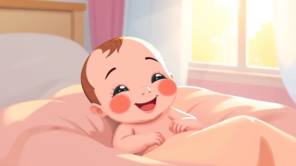 2025년 신생아 건강 가이드 7 신생아 건강 관리 꿀팁 (cartoon 스타일)