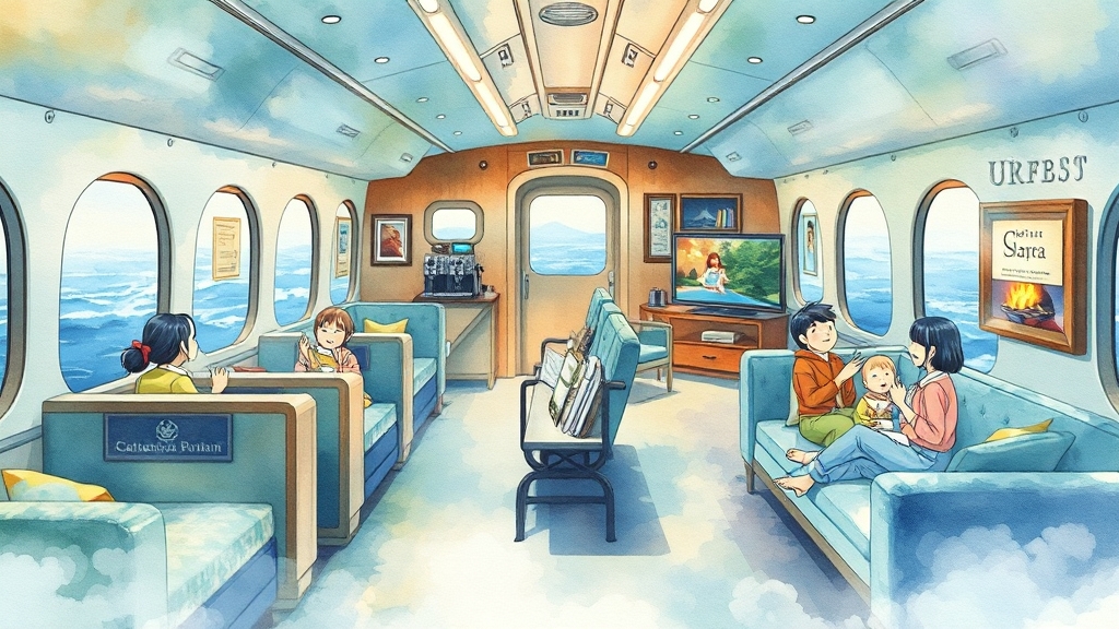 정동진 바다열차 추억 가이드 5 객실 및 요금 안내 (watercolor 스타일)