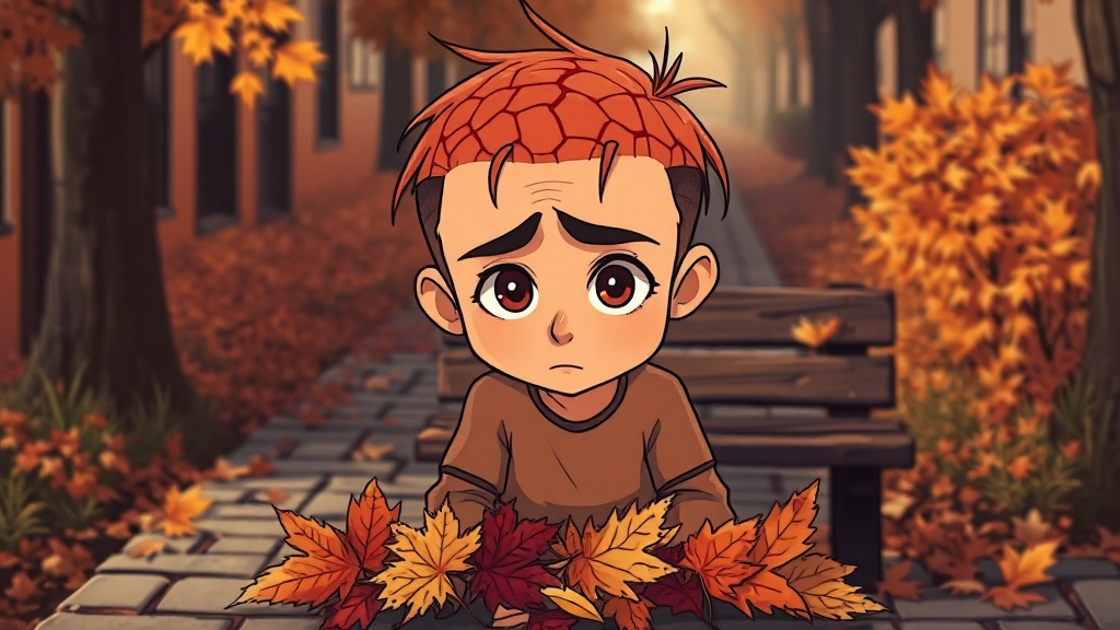 가을철 건조 두피 관리법 3 두피 건조, 왜 문제일까? (cartoon 스타일)