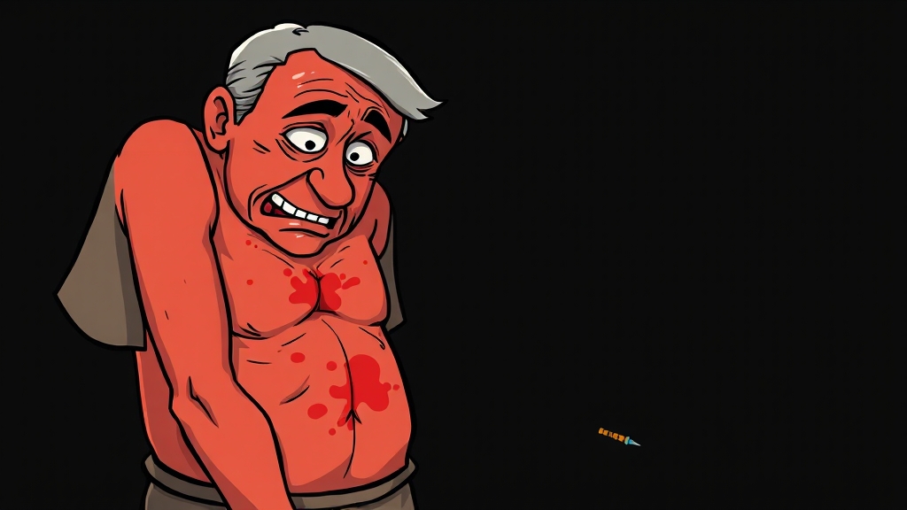 대상포진 예방접종 A to Z 3 대상포진, 왜 위험할까요? (cartoon 스타일)