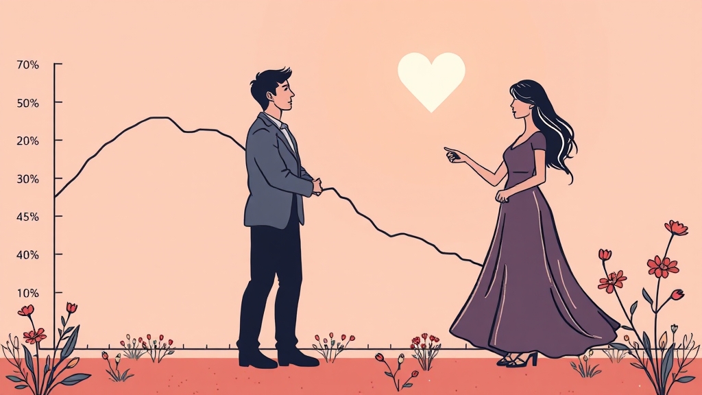 대한민국 혼인·출산 통계: 30년 변화, 위기와 해법 4 혼인 건수 및 변화 추이 (illustration 스타일)