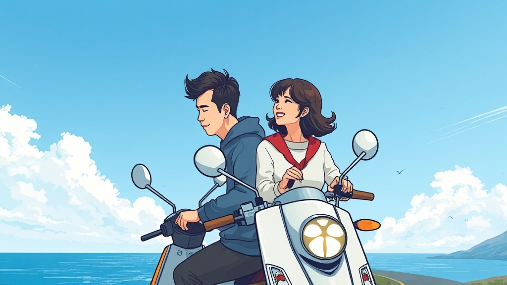 중년 국내여행 완벽 가이드 5 자연 속 힐링 명소 (illustration 스타일)