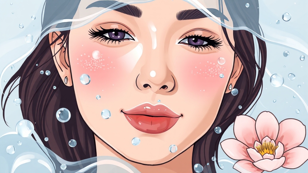 히알루론산 보습 크림 완전 분석 3 피부 보습, 왜 중요할까? (illustration 스타일)