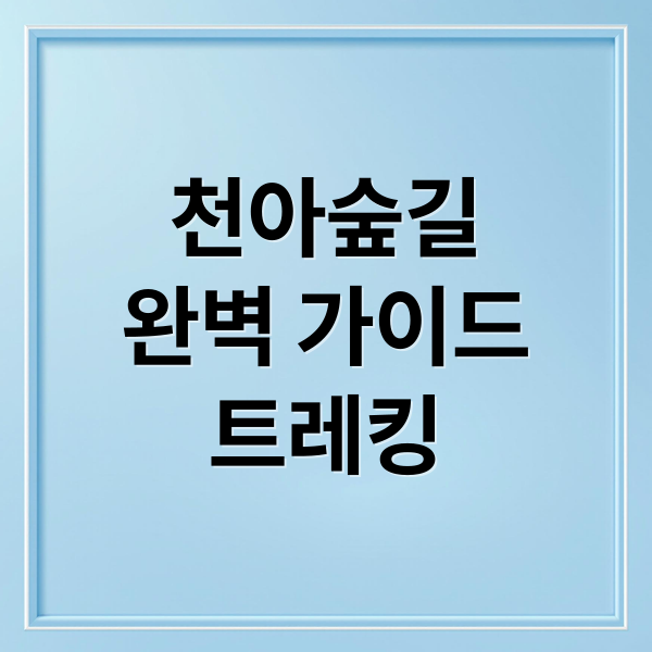 한라산 둘레길 천아숲길 완벽 가이드 5 thumbnail 1756938106090 d6gf1ooszv