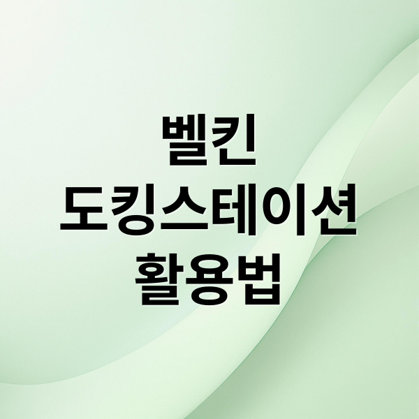 벨킨 도킹스테이션 A to Z 2 thumbnail 1758405627194 yi1qkrra44