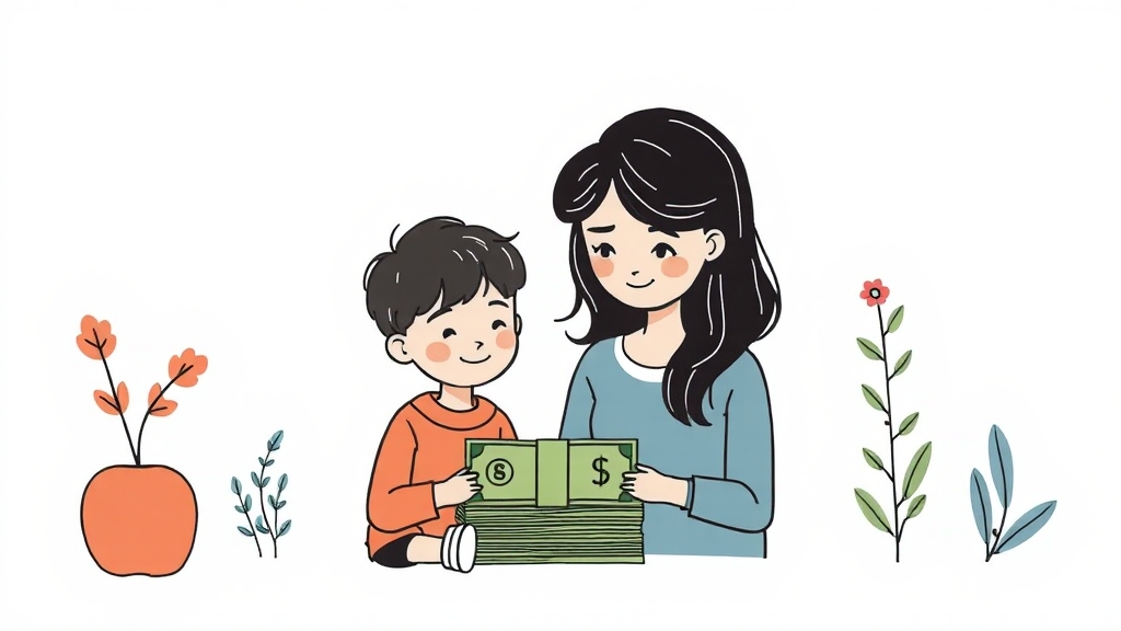 종신보험, 상속세 절세 전략 8 실제 사례 및 주의사항 (illustration 스타일)