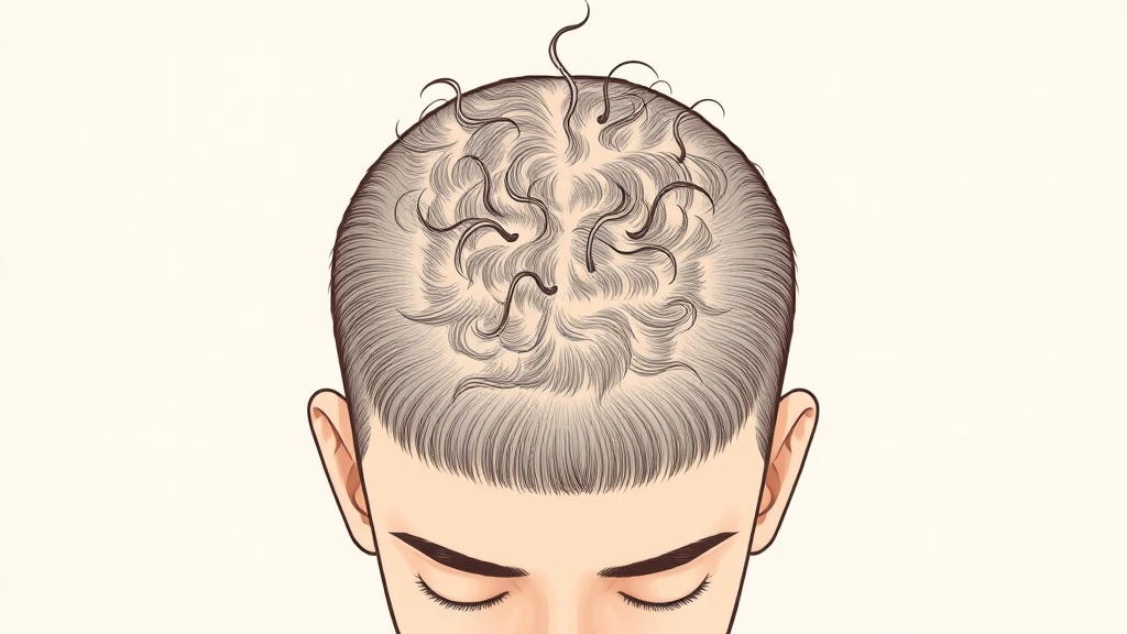 원형 탈모증 A to Z 9 원형 탈모증에 대한 한의학적 접근 (illustration 스타일)