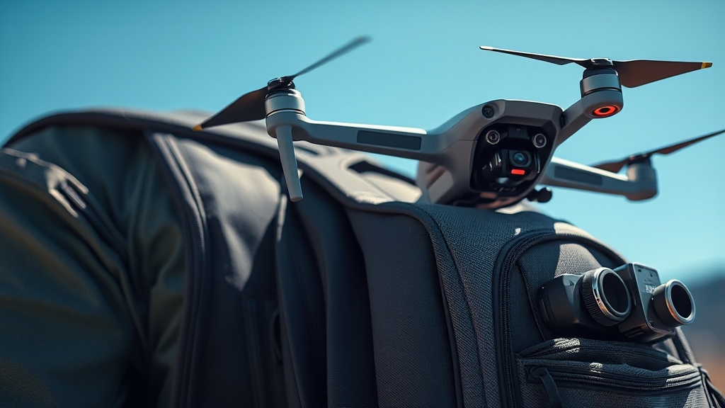 DJI 드론 백팩 STARTRC: 완벽 수납! 5 주요 특징 및 장점 파헤치기 (realistic 스타일)