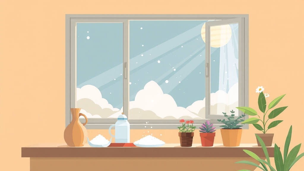 집안 공기, 건강하게 관리하는 7가지 방법 8 결로와 곰팡이, 어떻게 막을까요? (illustration 스타일)