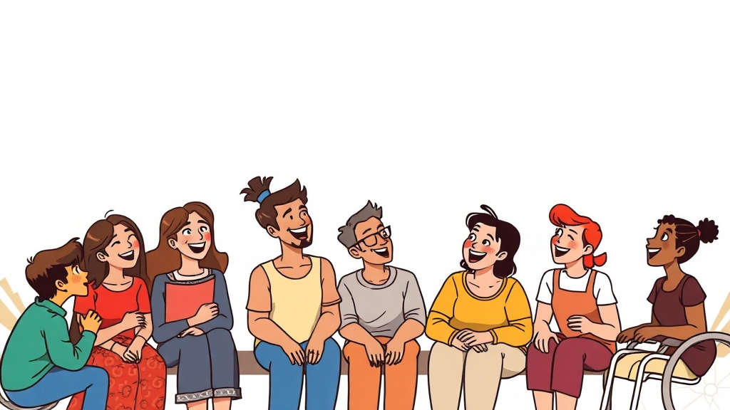 장애인식개선 교육 A to Z 7 교육 수료 후, 무엇이 달라질까요? (cartoon 스타일)