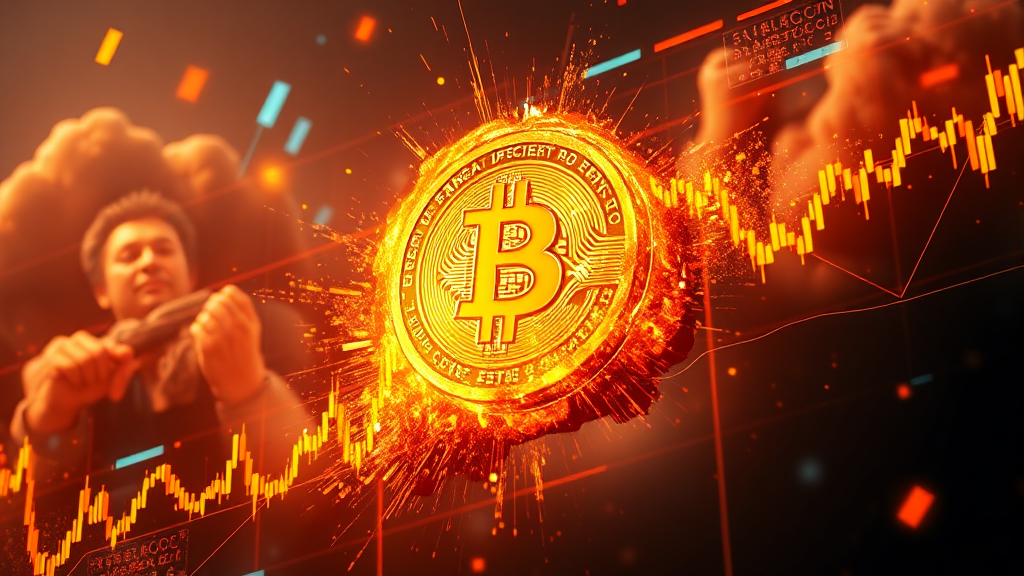 비트코인 급등 분석 A to Z 7 비트코인 기술적 분석 (realistic 스타일)