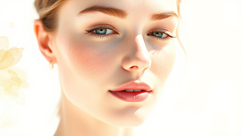 톤업 선크림, 장점과 활용법 (watercolor 스타일)