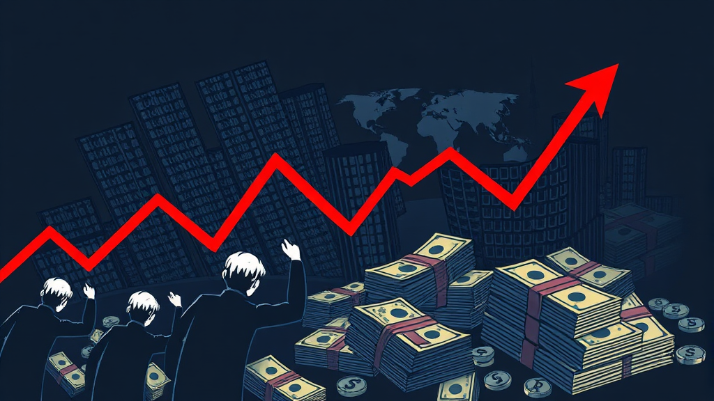 환율 급등 원인과 전망 5 달러 빚 보유자, 비상! (illustration 스타일)