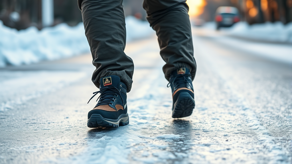 빙판길 낙상 예방 완전 정복! 3 빙판길 사고, 왜 위험할까요? (realistic 스타일)