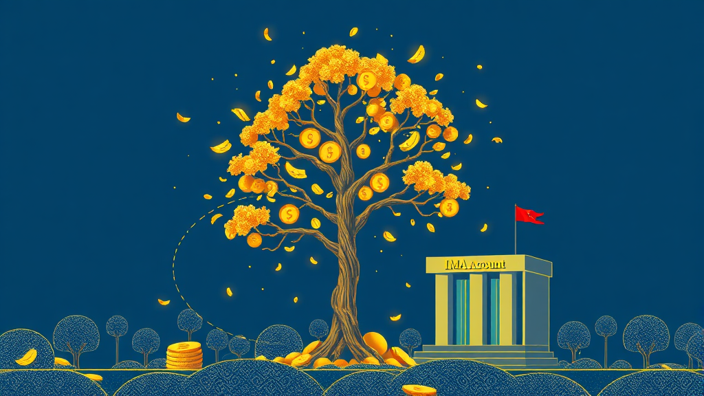 IMA 계좌 완벽 분석 A to Z 4 IMA 계좌 주요 특징 및 개념 (illustration 스타일)