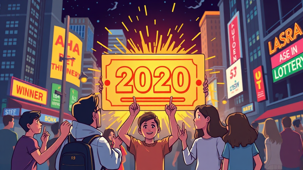 가점제 vs 추첨제: 2030 맞춤 전략 (cartoon 스타일) (재시도)
