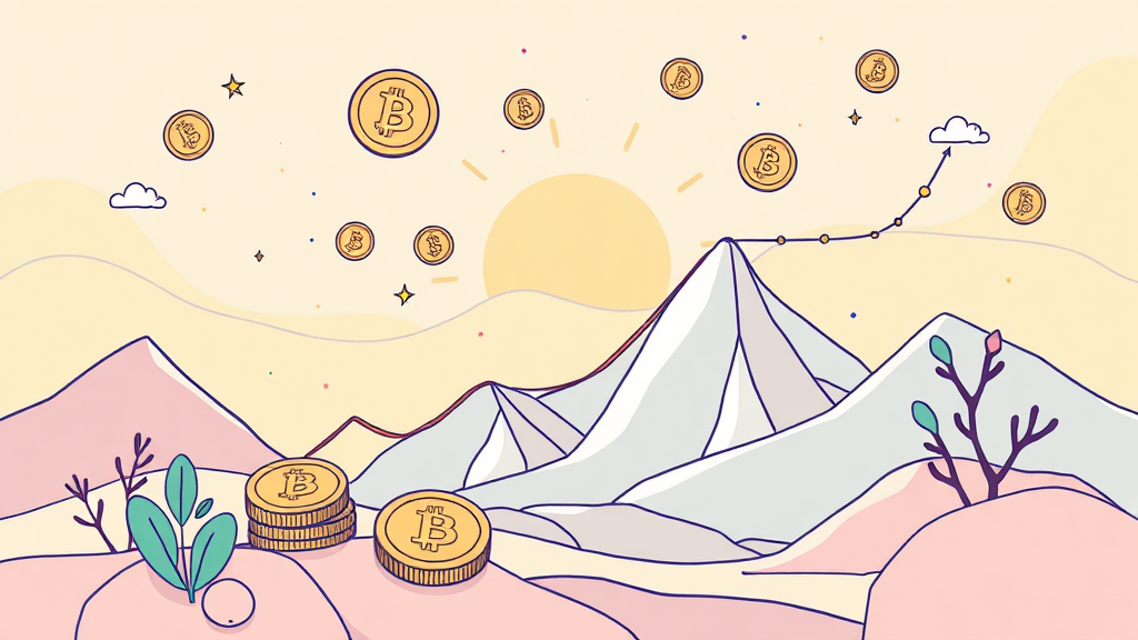 AI 에이전트와 스테이블코인 결합 (illustration 스타일)