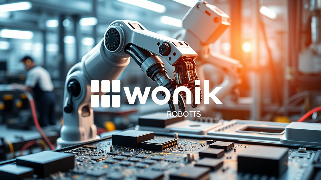 원익로봇, 어떤 회사인가? (realistic 스타일)