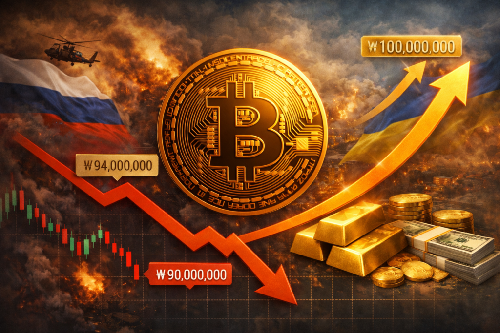 전쟁, 지정학적 리스크 속 비트코인: 안전 자산인가 기회인가? 5 비트코인 가격 상승과 전쟁의 대비 1