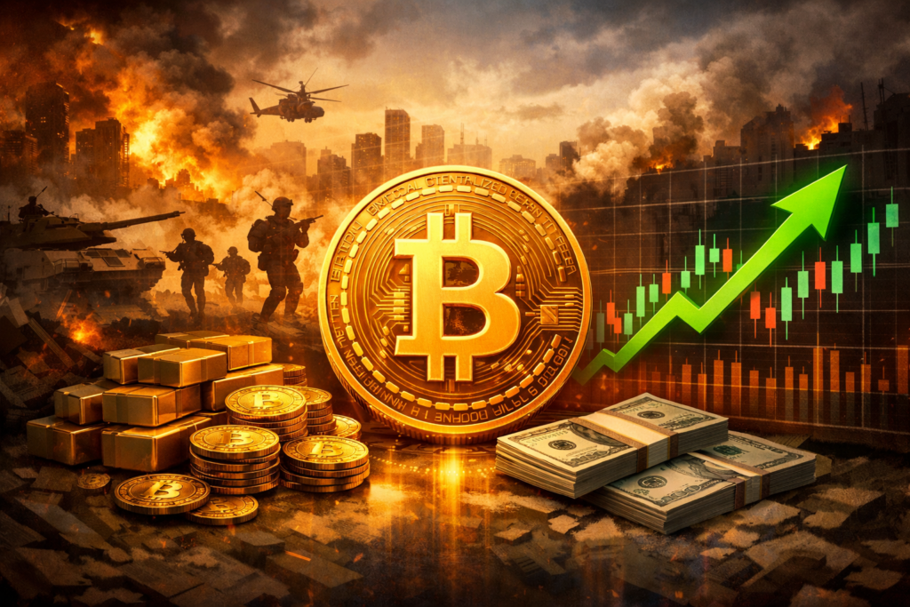 전쟁, 지정학적 리스크 속 비트코인: 안전 자산인가 기회인가? 9 전쟁과 금융의 교차점
