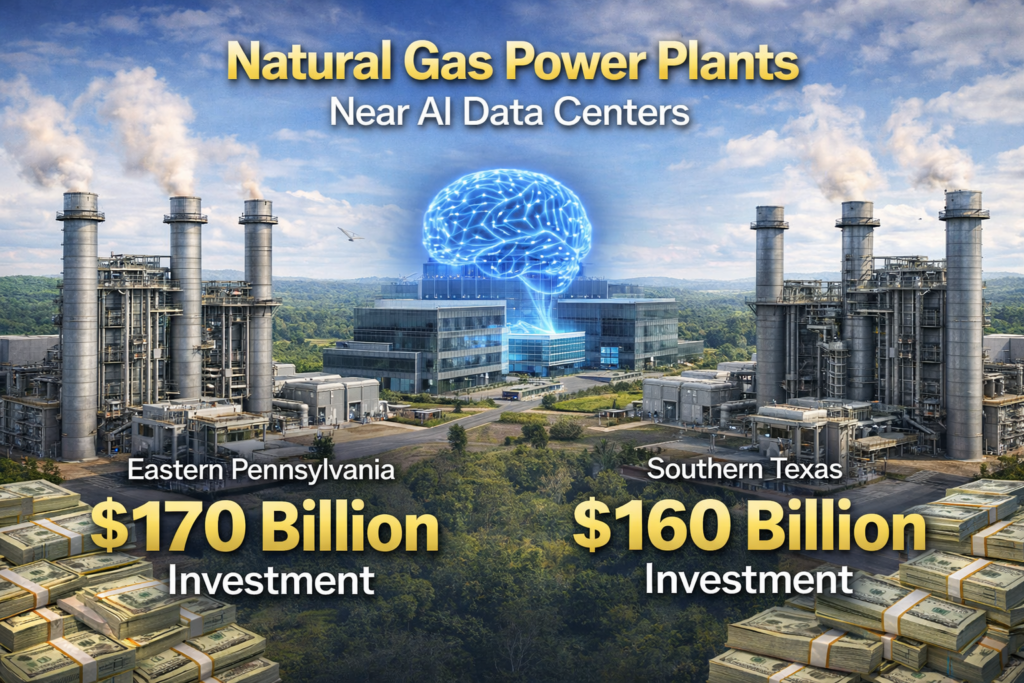 미일 108조 투자 2차 발표: SMR 중심, 한국 시장 영향 분석 5 천연가스 발전소와 AI 데이터 센터