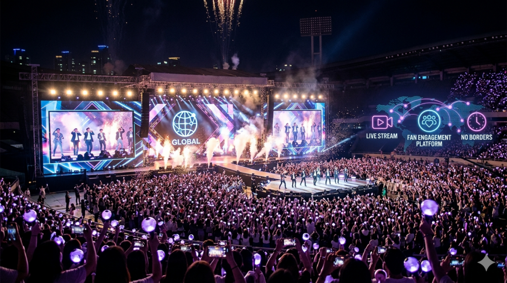 2026년 콘텐츠 산업: AI, IP, 팬덤, 몰입형 경험의 미래 6 Gemini Generated Image xdoujpxdoujpxdou 1